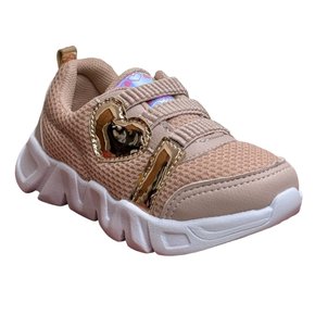 05 tenis infantil menina casual jogging elastico conforto