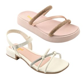 16 kit com dois pares tenis menino passeio escolar conforto grugui