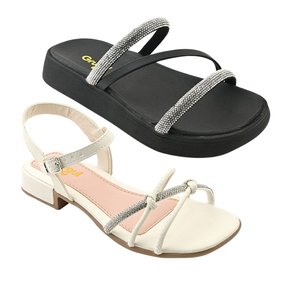 17 kit com dois pares tenis menino passeio escolar conforto grugui