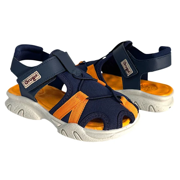 07 sandalia infantil papete esporte menino fechada leve macia