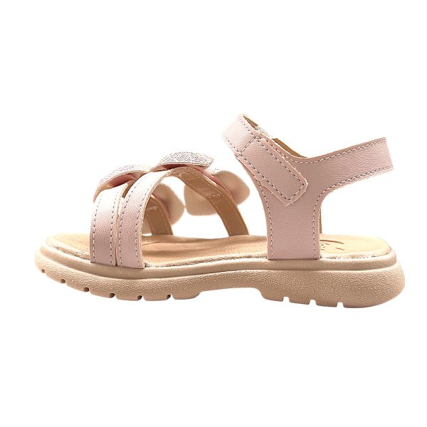 02 sandalia infantil rasteira menina baby conforto festa com fivela