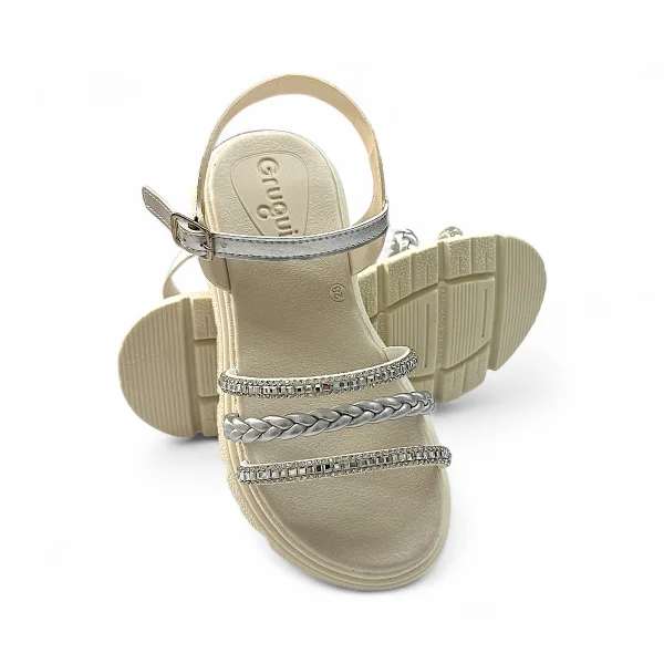 05 sandalia infantil menina modinha leve confortavel dia a dia brilho