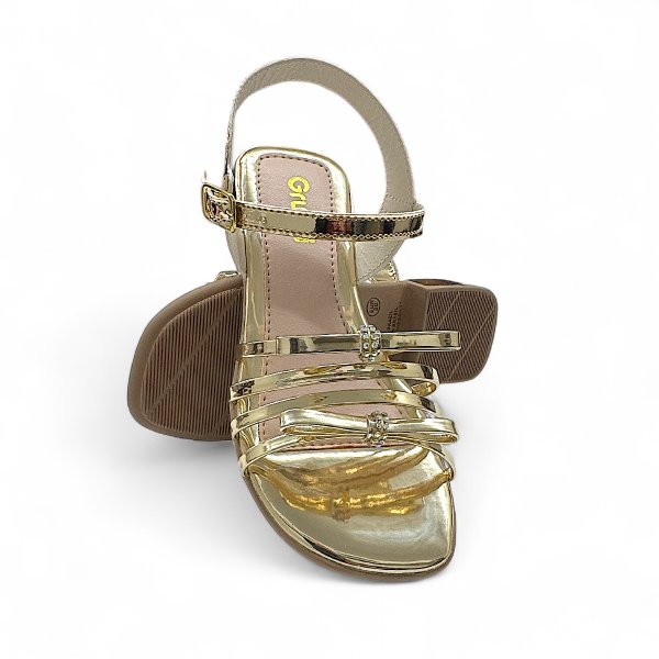 34 sandalia infantil menina modinha leve confortavel dia a dia brilho