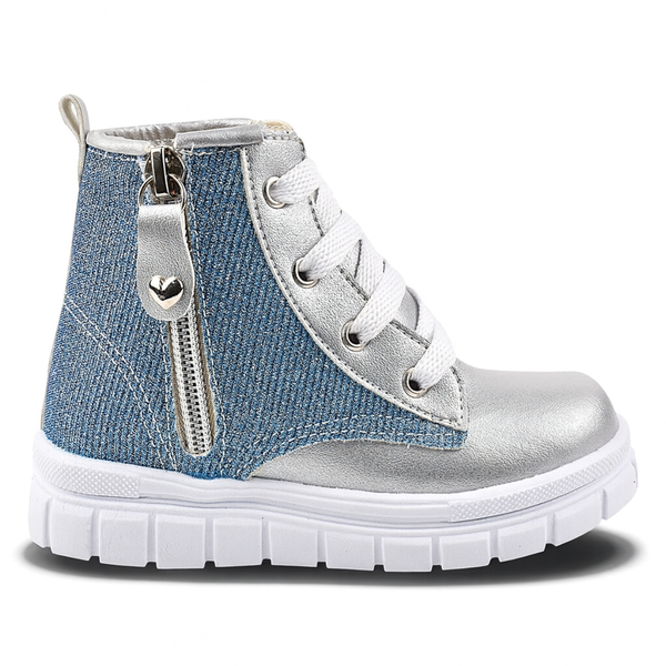 02 bota montaria flat infantil menina baby confortavel grugui dia a dia ziper