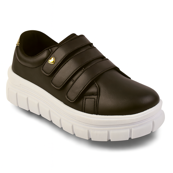 02 tenis feminino casual infantil grugui cano baixo confortavel