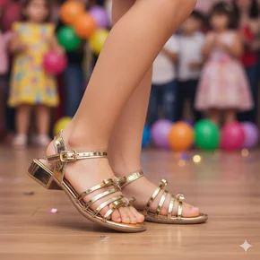 31 sandalia infantil menina modinha feminino leve confortavel dia a dia brilho passeio macia