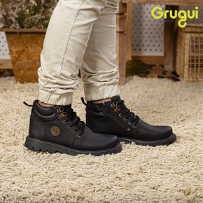 02 coturno masculino infantil cano medio grugui aventura ziper