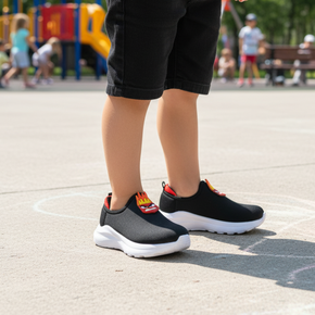 01 tenis infantil menino diversao calce facil conforto casual