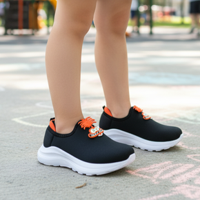 01 tenis infantil unissex diversao calce facil conforto casual